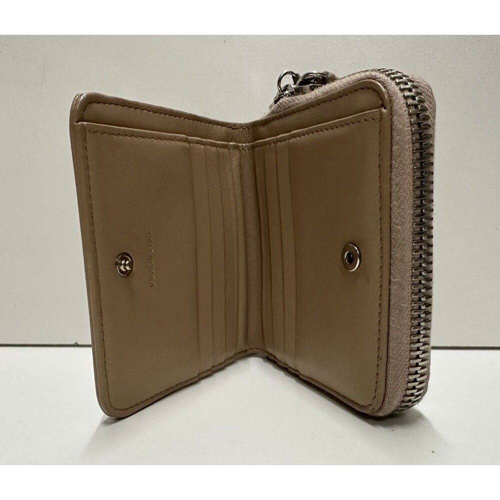 Balenciaga tan leather zipper all around wallet - Picture 9 of 16